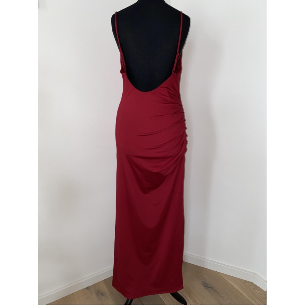 NEW WITH TAGS RED COWL NECK MAXI - Picture 7 of 7
